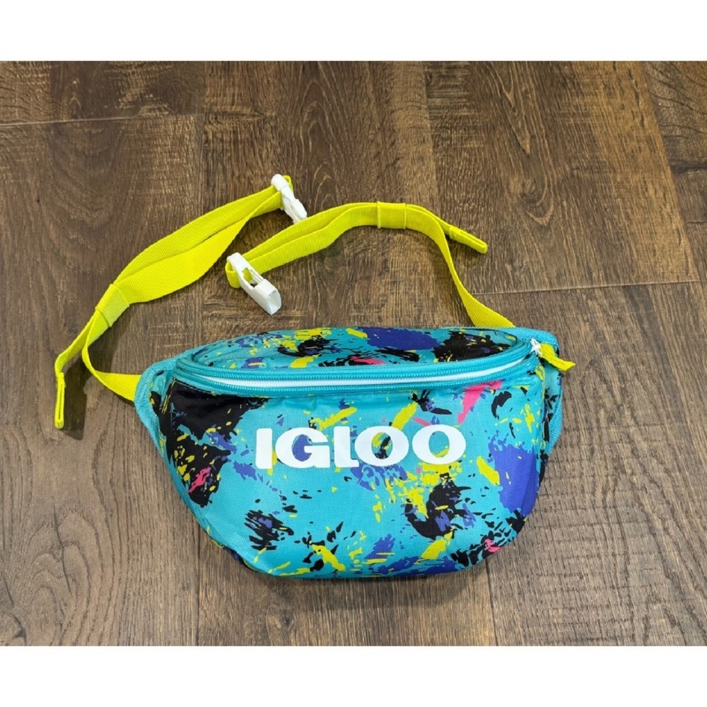 Y2K Igloo Fanny Pack Cooler Bag‎ Insulated 90s